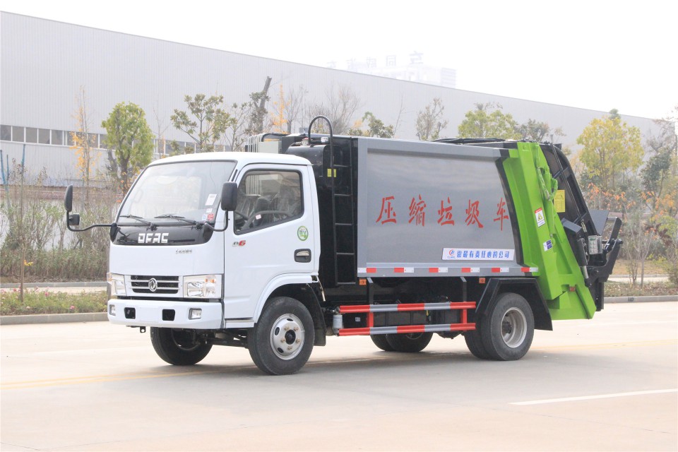 東風(fēng)多利卡5立方程力壓縮式垃圾車(chē) (100)